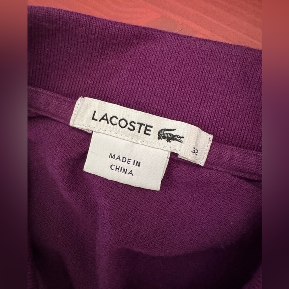 Lacoste Purple dress size 32 - Picture 5 of 9